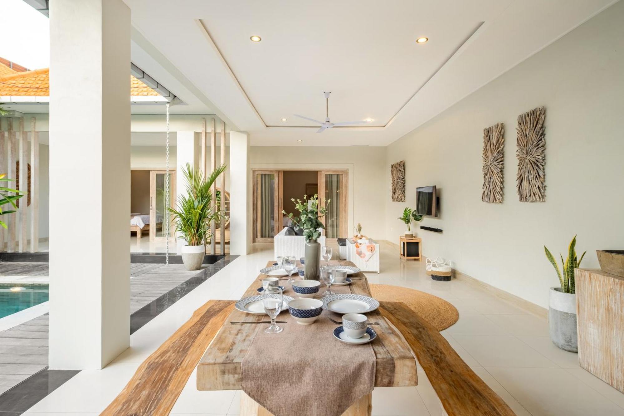 ☆ Villa Larissa ☆ Seminyak 2Br Pool Kuta Petitenget المظهر الخارجي الصورة