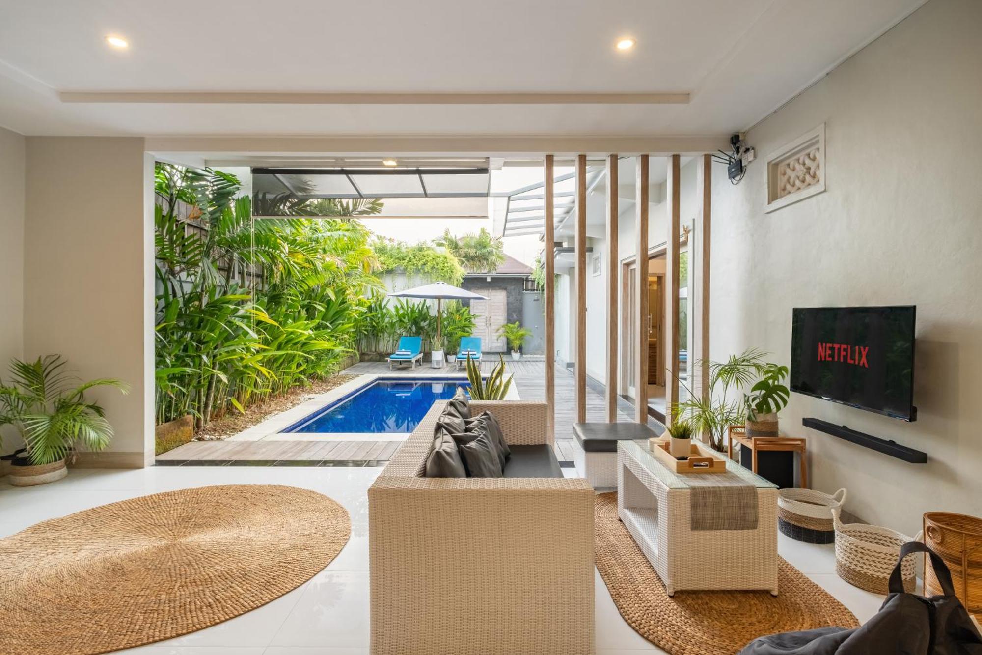 ☆ Villa Larissa ☆ Seminyak 2Br Pool Kuta Petitenget المظهر الخارجي الصورة